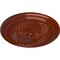 Ekena Millwork Trinity Ceiling Medallion (Fits Canopies up to 3"), Hand-Painted Firebrick, 22"OD x 1 3/4"P CM22TNFIF - alternate 2